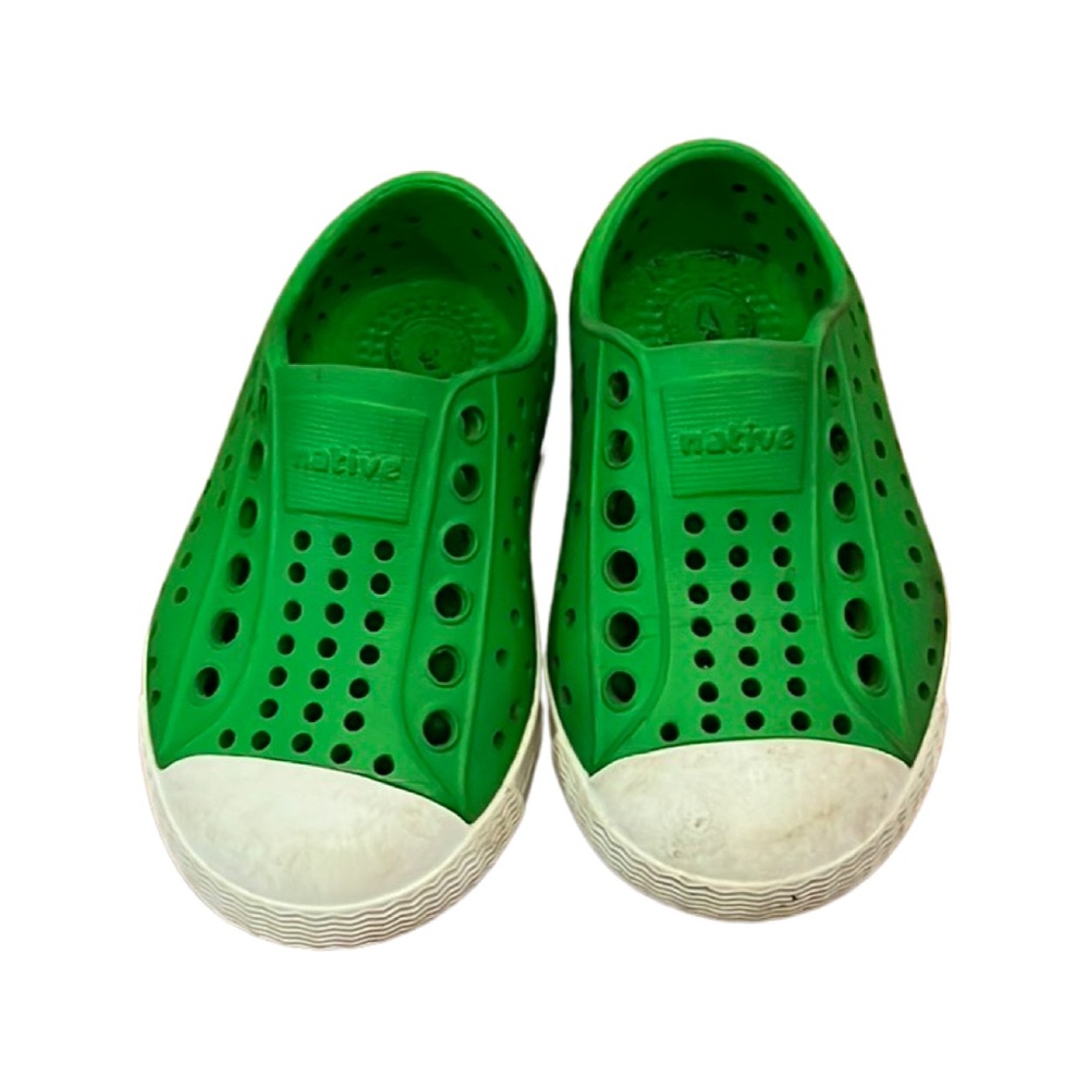 Worn Native shoes for baby/toddler.